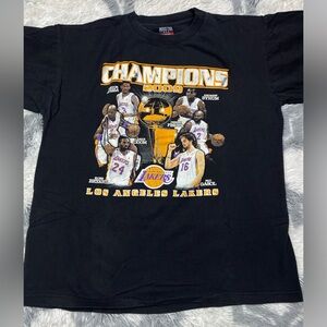 Vintage Hoss Tee USA  Kobe Bryant Lakers 2009 Championship  Size XL Fits Sz Larg